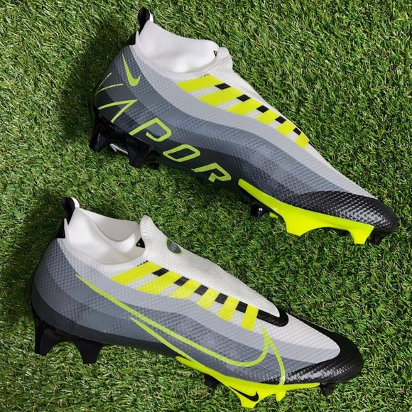 Nike Vapor Edge Pro 360 Football Cleats Grey Volt Men\'s Size 15 DQ3670-071 NEW main image 4
